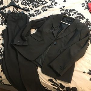 Pinstripe Nine West suit